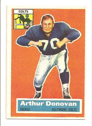 1956 Topps #36 Art Donovan