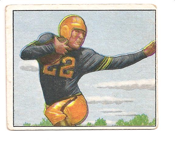 1950 Bowman #20 Jerry Nuzum RC