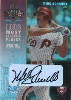 2003 Donruss Champions Autographs #200 Mike Schmidt/20