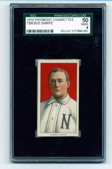 1909-11 T206 #439 Bud Shappe ERR (Sharpe) ML