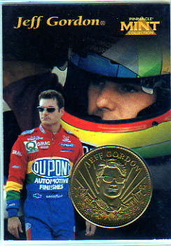 1997 Pinnacle Mint Coins #2 Jeff Gordon