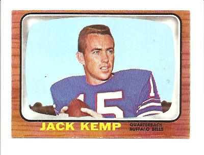 1966 Topps #26 Jack Kemp EXMT Actual scan