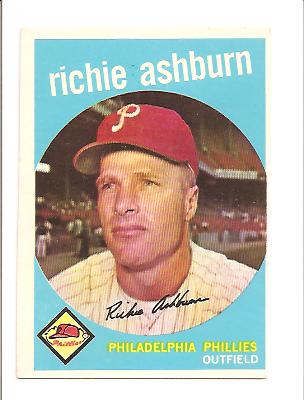 1959 Topps #300 Richie Ashburn