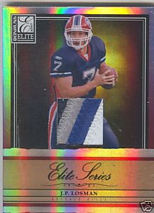 2007 Donruss Elite Series Jerseys Prime #23 J.P. Losman