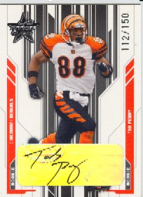 2005 Leaf Rookies and Stars Rookie Autographs #246 Tab Perry