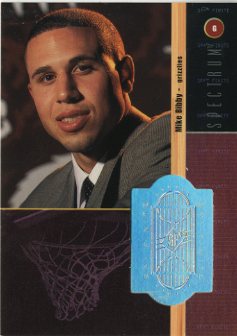 1998-99 SPx Finite Spectrum #212 Mike Bibby front image