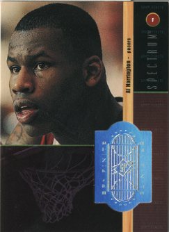 1998-99 SPx Finite Spectrum #235 Al Harrington