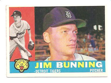 1960 Topps #502 Jim Bunning
