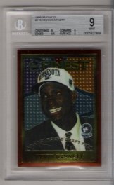 1995-96 Finest Kevin Garnett BGS  9.0 ROOKIE! NICE!