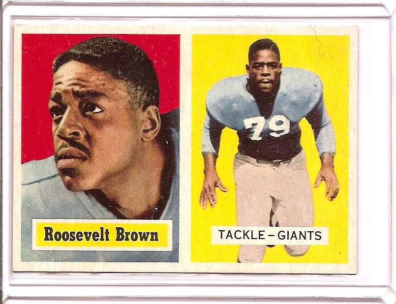1957 Topps #11 Roosevelt Brown