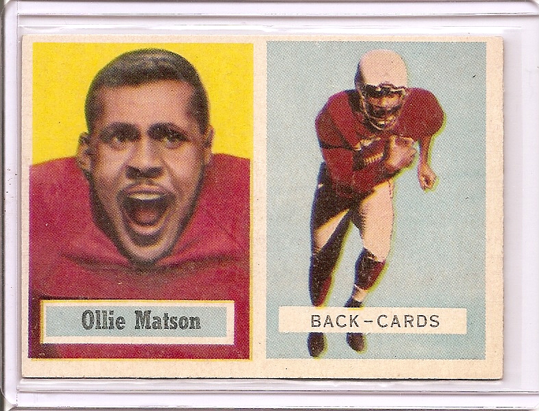 1957 Topps #26 Ollie Matson