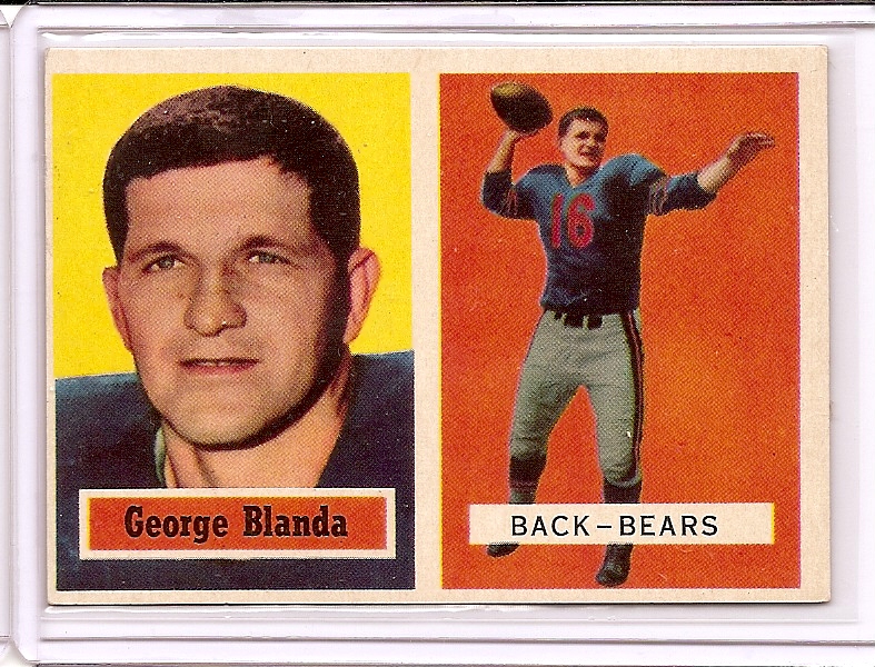 1957 Topps #31 George Blanda