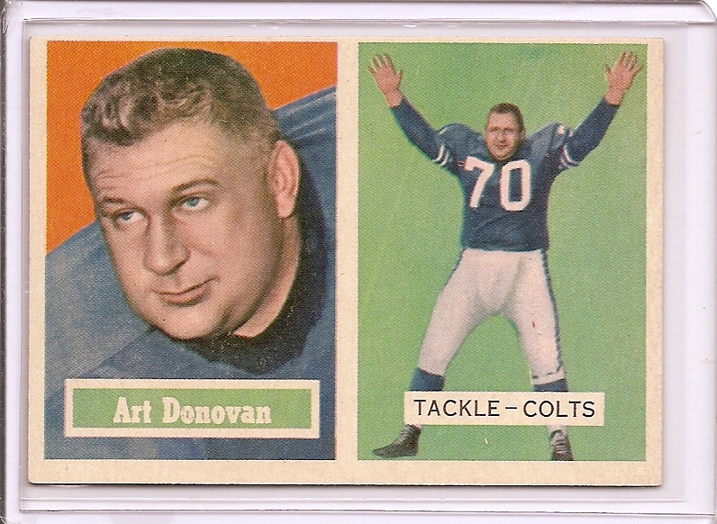 1957 Topps #65 Art Donovan