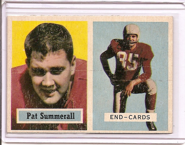1957 Topps #14 Pat Summerall