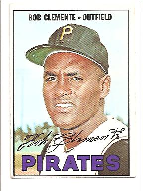 1967 Topps #400 Roberto Clemente DP