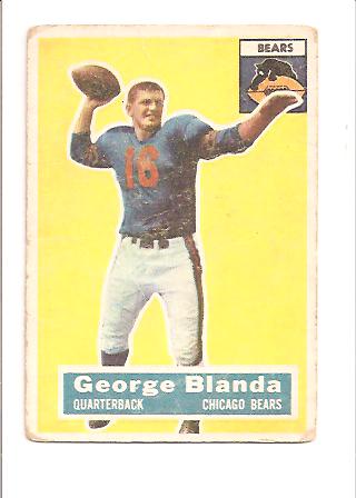 1956 Topps #11 George Blanda