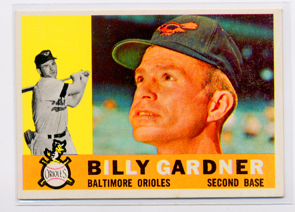 1960 Topps #106 Billy Gardner
