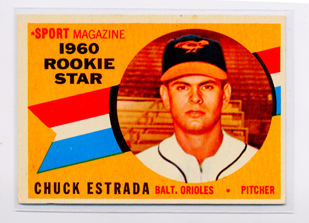 1960 Topps #126 Chuck Estrada RS RC