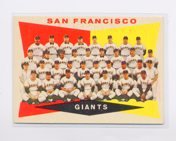 1960 Topps #151 San Francisco Giants CL