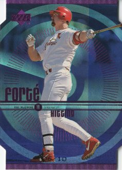 1999 Upper Deck Forte Quadruple #F21 Mark McGwire