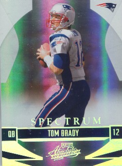 2008 Absolute Memorabilia Spectrum Silver #87 Tom Brady