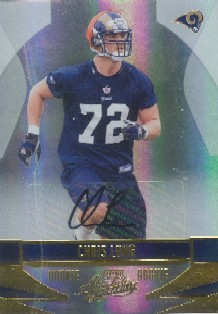 2008 Absolute Memorabilia #166 Chris Long AU RC