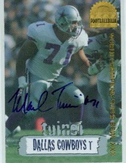 1996 Collector's Edge Cowboybilia Autographs #DCA9 Mark Tuinei/4000