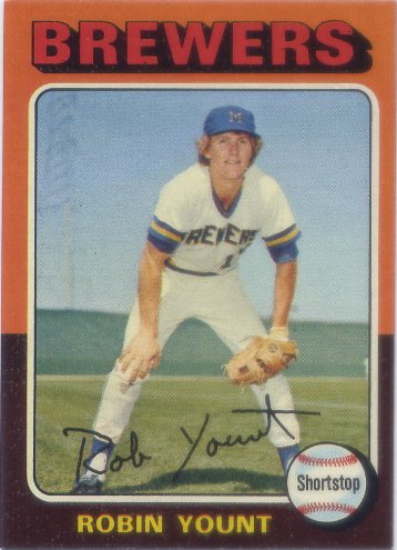 1975 Topps #223 Robin Yount RC
