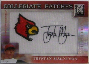 2007 Donruss Elite Extra Edition Collegiate Patches #55 Trystan Magnuson/248