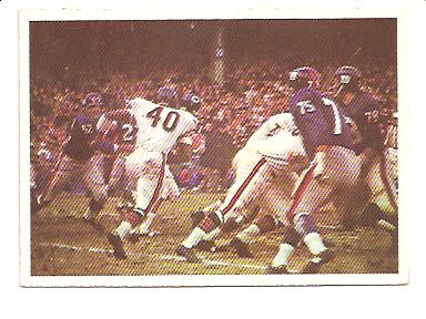 1966 Philadelphia #39 Bears Play/Gale Sayers