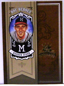 2005 Diamond Kings HOF Heroes #16 Warren Spahn