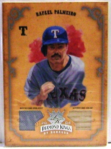 2004 Diamond Kings DK Materials Silver #39 Rafael Palmeiro Bat-Jsy/50