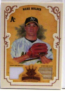 2004 Diamond Kings DK Materials Framed Bronze #114 Mark Mulder Bat-Jsy/100