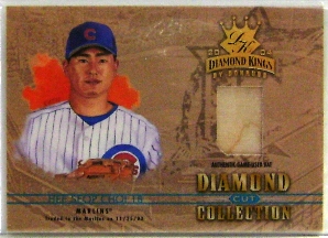 2004 Diamond Kings Diamond Cut Bats #27 Hee Seop Choi/100