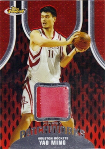 2005-06 Finest Patchworks #YM Yao Ming