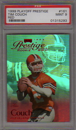 1999 Playoff Prestige SSD Spectrum Red #161 Tim Couch