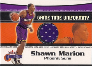 2000-01 Fleer Game Time Uniformity #10 Shawn Marion