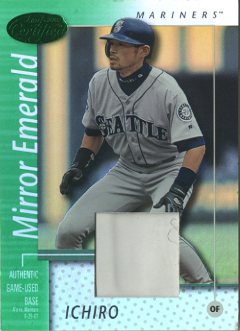 2002 Leaf Certified Mirror Emerald #144 Ichiro Suzuki  Base