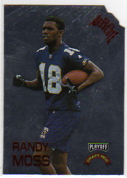 1998 Absolute Draft Picks Silver Die Cuts #9 Randy Moss