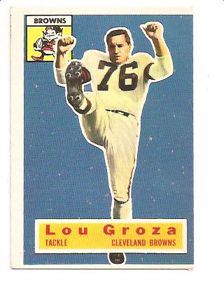 1956 Topps #9 Lou Groza