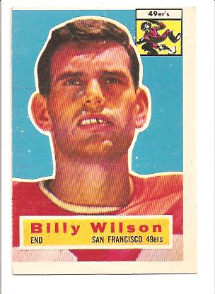 1956 Topps #62 Billy Wilson
