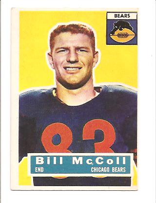 1956 Topps #83 Bill McColl