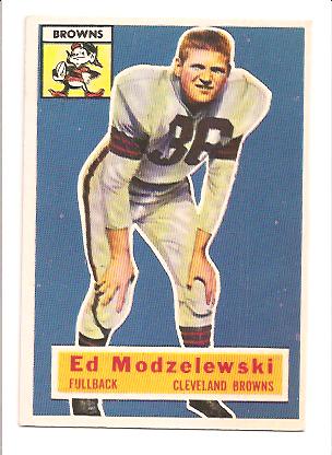 1956 Topps #117 Ed Modzelewski