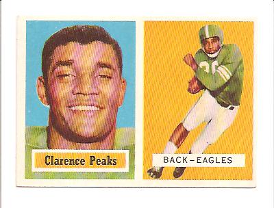 1957 Topps #37 Clarence Peaks RC