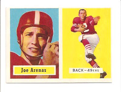 1957 Topps #66 Joe Arenas