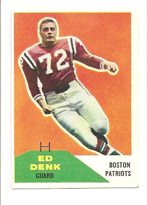 1960 Fleer #125 Ed Denk RC