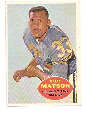 1960 Topps #63 Ollie Matson