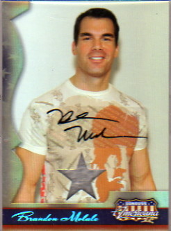 2008 Americana II Stars Signature Material #142 Brandon Molale/250
