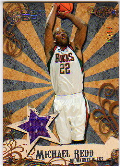 2006-07 Topps Luxury Box Mezzanine Relics Bronze #MR Michael Redd