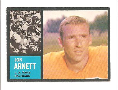 1962 Topps #78 Jon Arnett SP